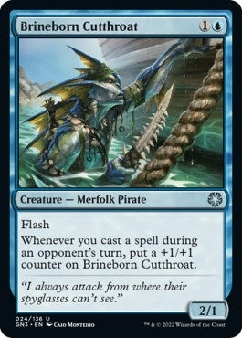 Brineborn Cutthroat (24) [GN3] - MTG Single
