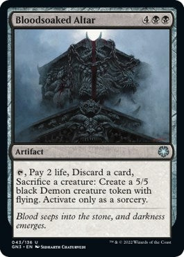 Bloodsoaked Altar (43) [GN3] - MTG Single