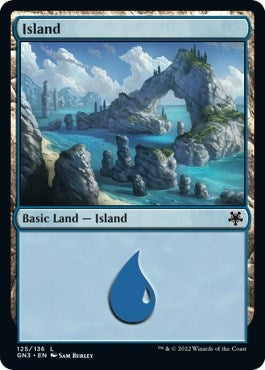Island (125) (125) [GN3] - MTG Single