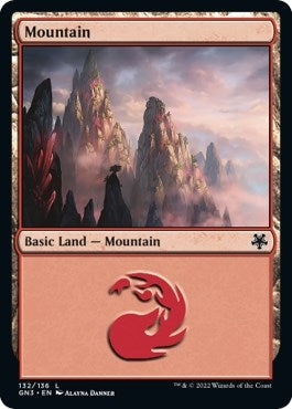 Mountain (132) (132) [GN3] - MTG Single