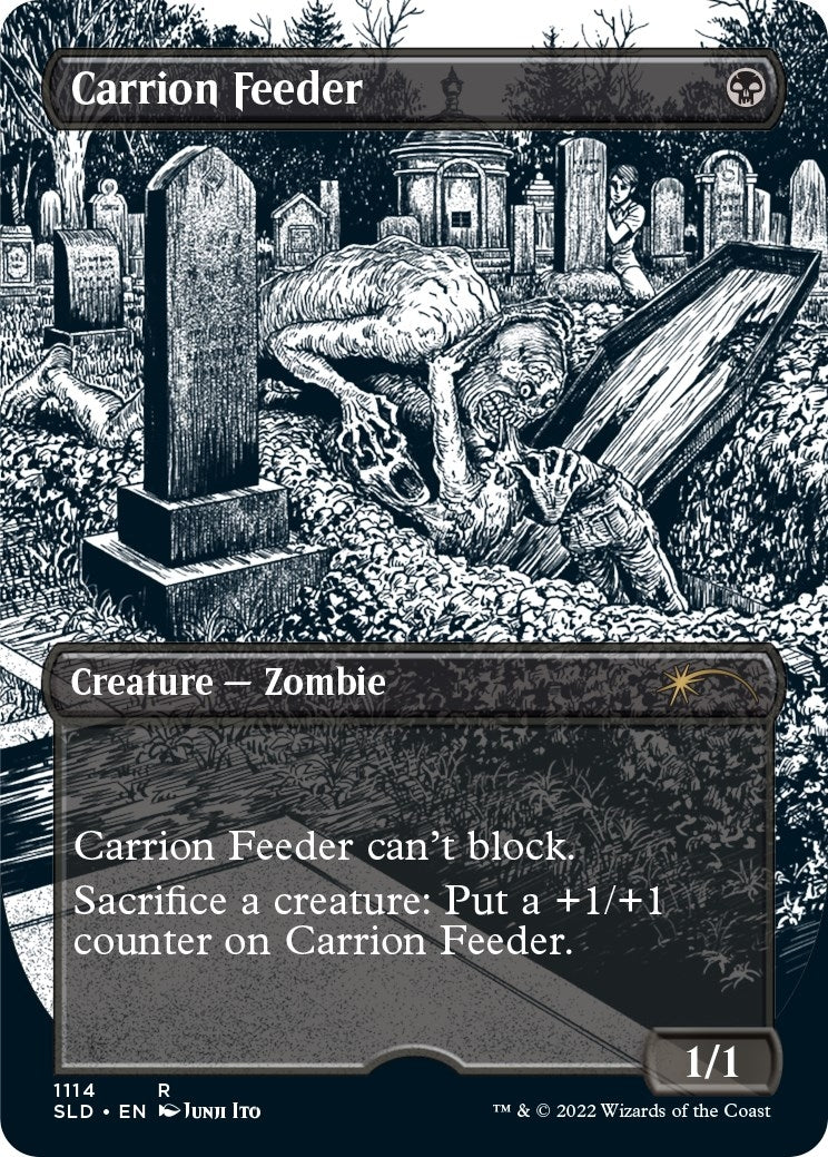 Carrion Feeder (Borderless) (1114) [SLD] - MTG Single