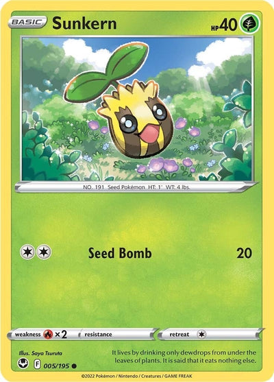 Sunkern (005/195) (SWSH12: Silver Tempest)