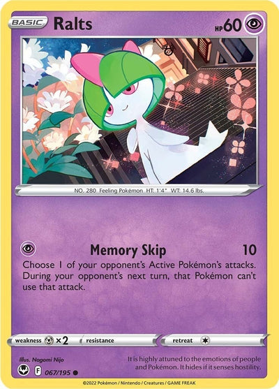 Ralts (067/195) (SWSH12)
