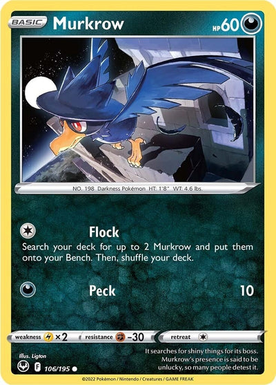 Murkrow (106/195) (SWSH12)