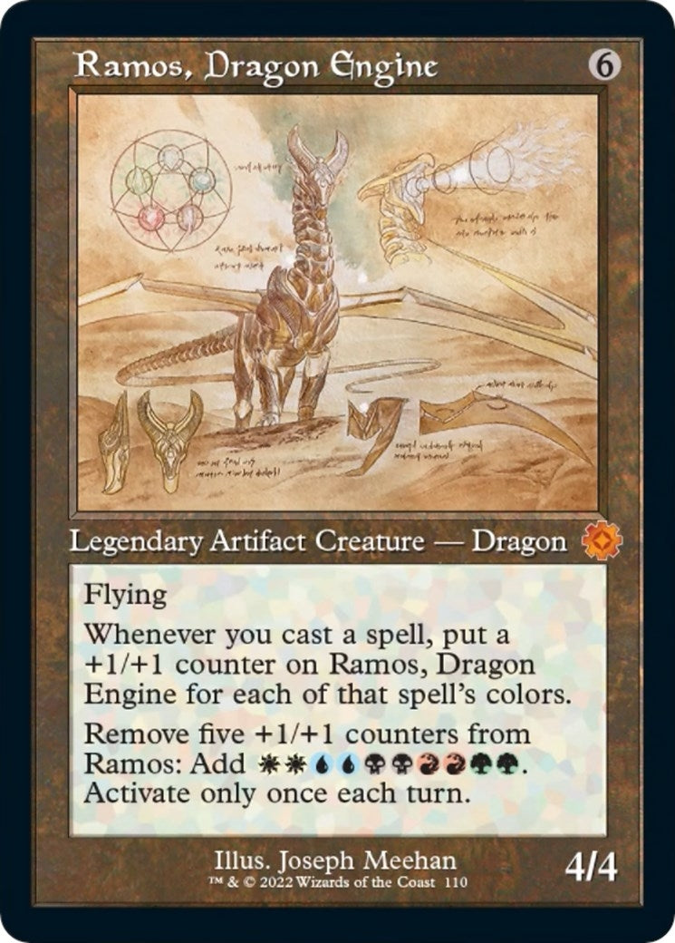 Ramos Dragon Engine (Schematic) (110) [BRR] - MTG Single