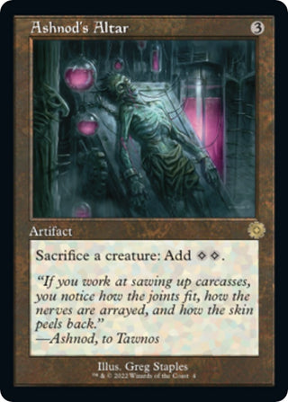 Ashnod’s Altar (4) [BRR] - MTG Single