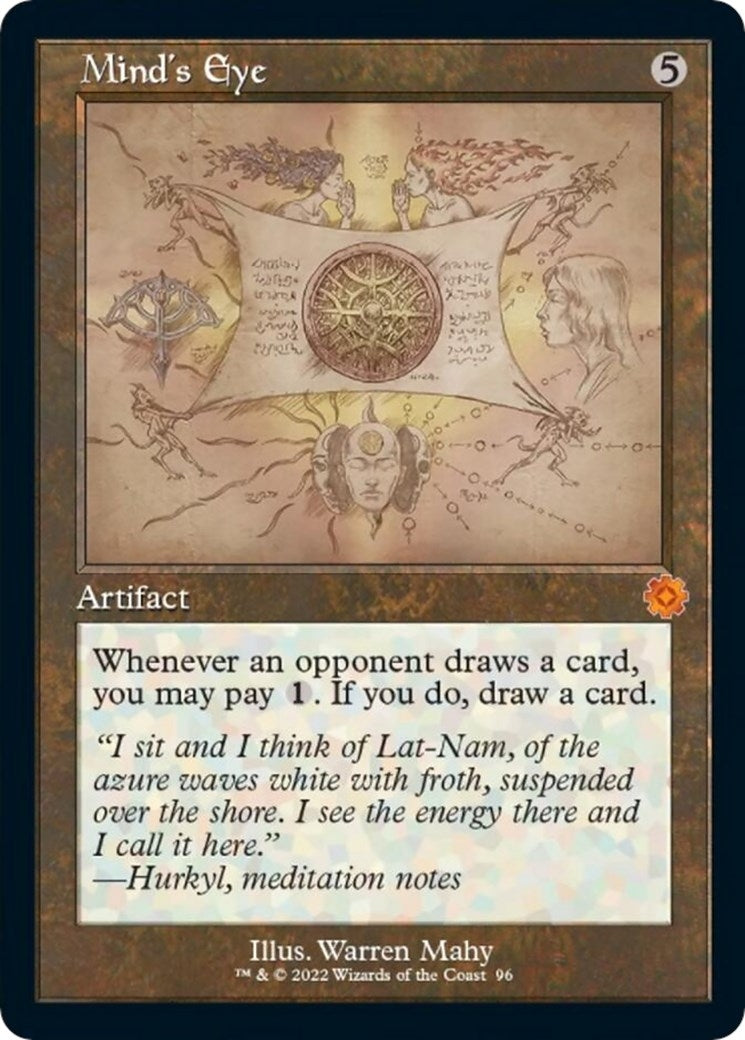 Mind’s Eye (Schematic) (96) [BRR] - MTG Single