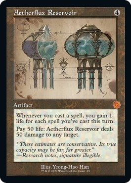 Aetherflux Reservoir (Schematic) (65) [BRR] - MTG Single