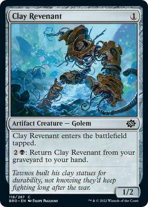 Clay Revenant (118) [BRO] - MTG Single