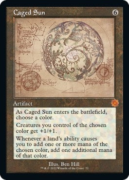 Caged Sun (Schematic) (72) [BRR] - MTG Single