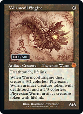 Wurmcoil Engine (Schematic) (Serial Numbered) (126) [BRR] - MTG Single