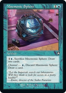 Mnemonic Sphere (Retro Frame) (88) [BRC] - MTG Single
