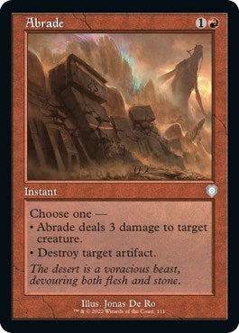 Abrade (Retro Frame) (111) [BRC]