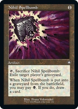 Nihil Spellbomb (Retro Frame) (152) [BRC] - MTG Single