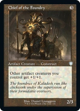 Chief of the Foundry (Retro Frame) (134) [BRC] - MTG Single