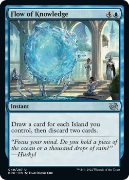 Flow of Knowledge (49) [BRO] - MTG Single