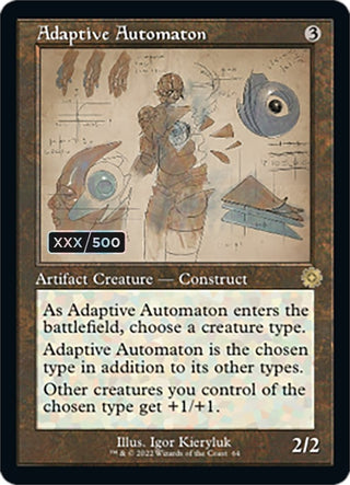 Adaptive Automaton (Schematic) (Serial Numbered) (64) [BRR] - MTG Single