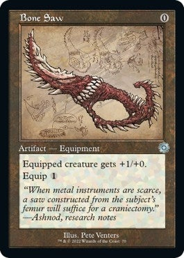 Bone Saw (Schematic) (70) [BRR] - MTG Single