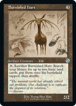 Burnished Hart (Schematic) (71) [BRR] - MTG Single