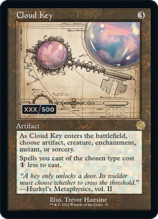 Cloud Key (Schematic) (Serial Numbered) (75) [BRR] - MTG Single
