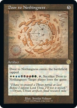 Door to Nothingness (Schematic) (77) [BRR] - MTG Single