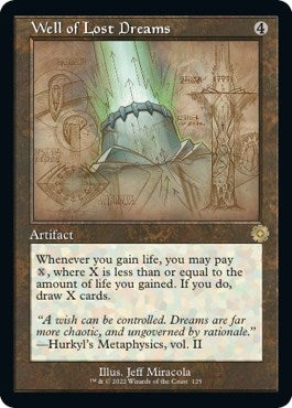 Well of Lost Dreams (Schematic) (125) [BRR] - MTG Single