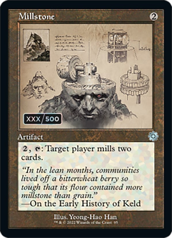Millstone (Schematic) (Serial Numbered) (95) [BRR] - MTG Single