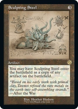 Sculpting Steel (Schematic) (113) [BRR] - MTG Single