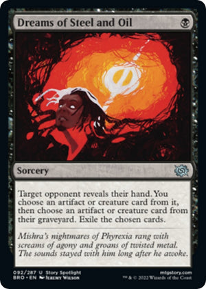 Dreams of Steel and Oil (92) [BRO] - MTG Single