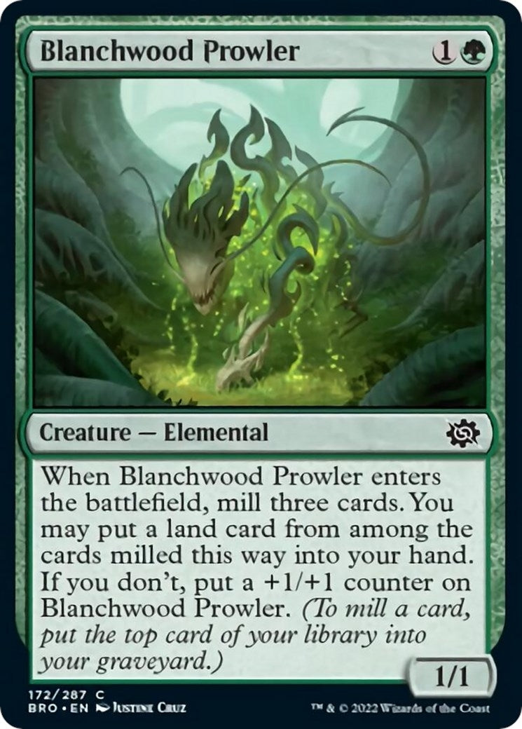 Blanchwood Prowler (172) [BRO] - MTG Single