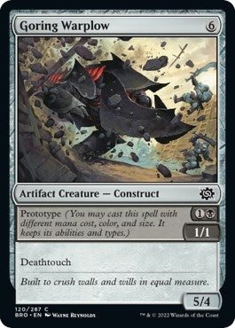 Goring Warplow (120) [BRO] - MTG Single