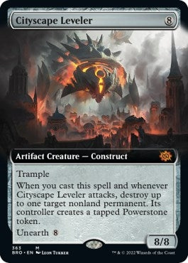 Cityscape Leveler (Extended Art) (363) [BRO] - MTG Single