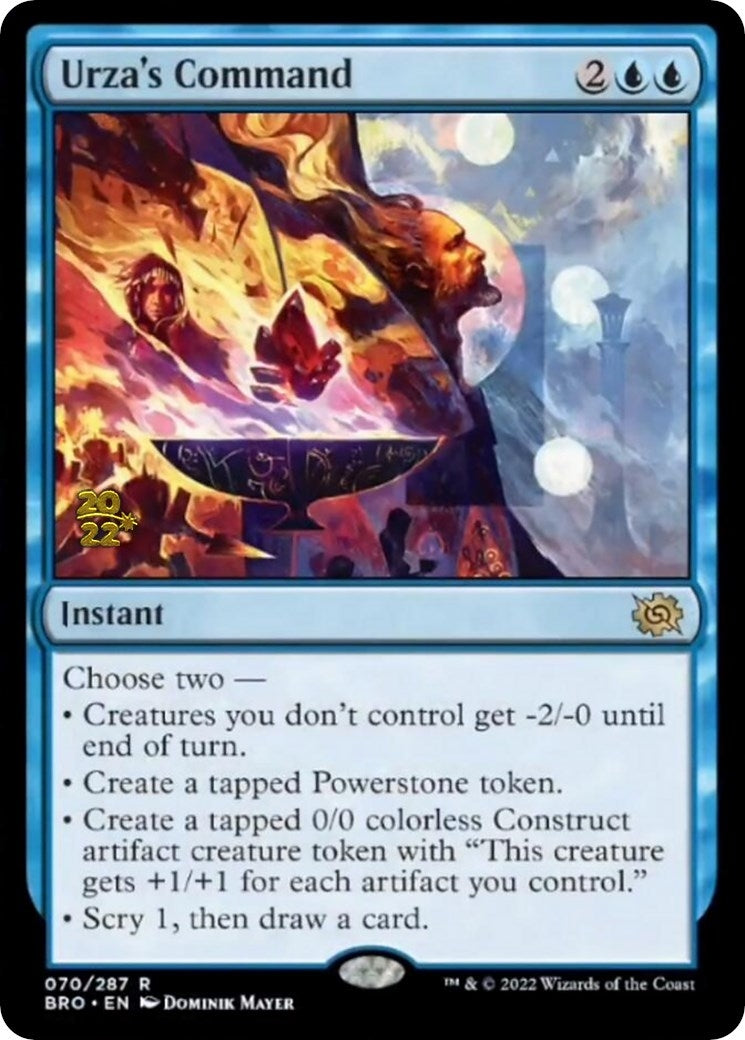 Urza’s Command (70) [PRE] - MTG Single