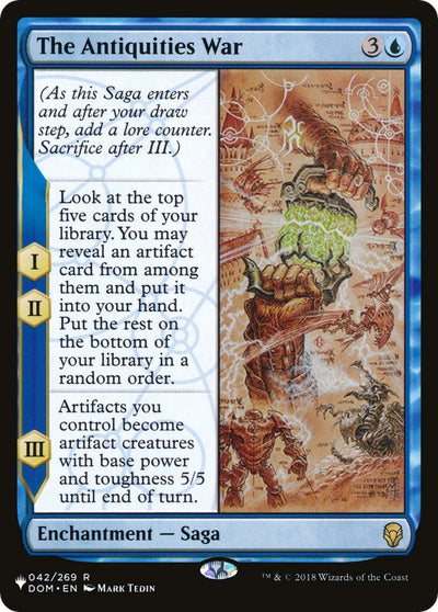 The Antiquities War (42) [LIST]