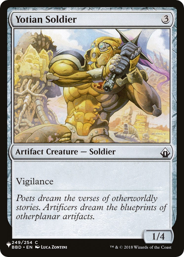 Yotian Soldier (249) [LIST] - MTG Single