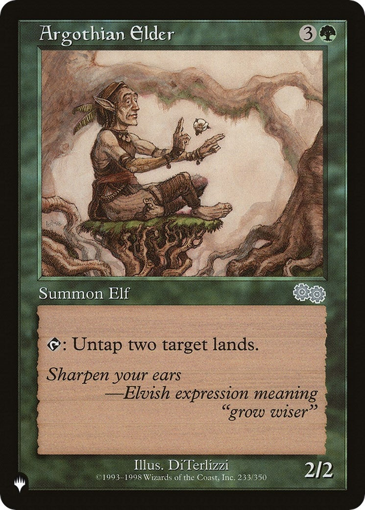 Argothian Elder (233) [LIST] - MTG Single