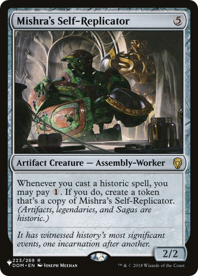 Mishra's Self-Replicator (223) [LIST]
