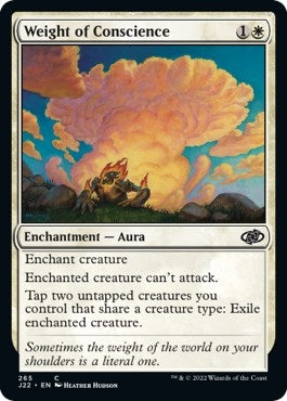 Weight of Conscience (265) [J22] - MTG Single
