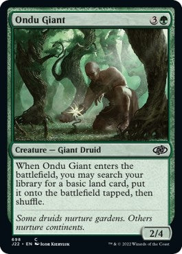 Ondu Giant (698) [J22] - MTG Single