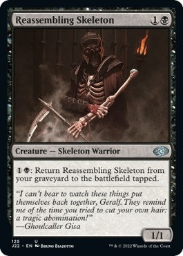 Reassembling Skeleton (125) [J22] - MTG Single