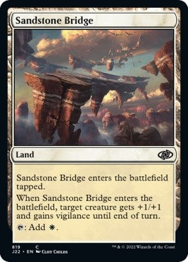 Sandstone Bridge (819) [J22] - MTG Single
