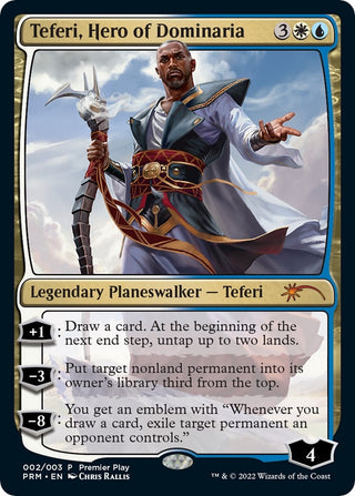 Teferi Hero of Dominaria (2) [PTP] - MTG Single