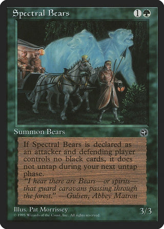 Spectral Bears [HML] - MTG Single