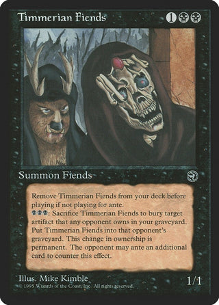 Timmerian Fiends [HML] - MTG Single