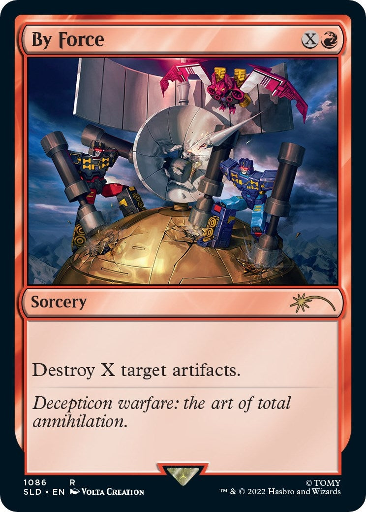 By Force (1086) [SLD] - MTG Single