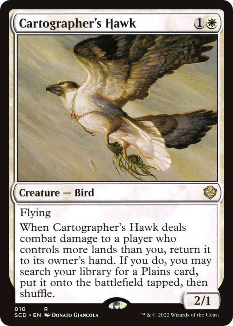 Cartographer’s Hawk (10) [SCD] - MTG Single