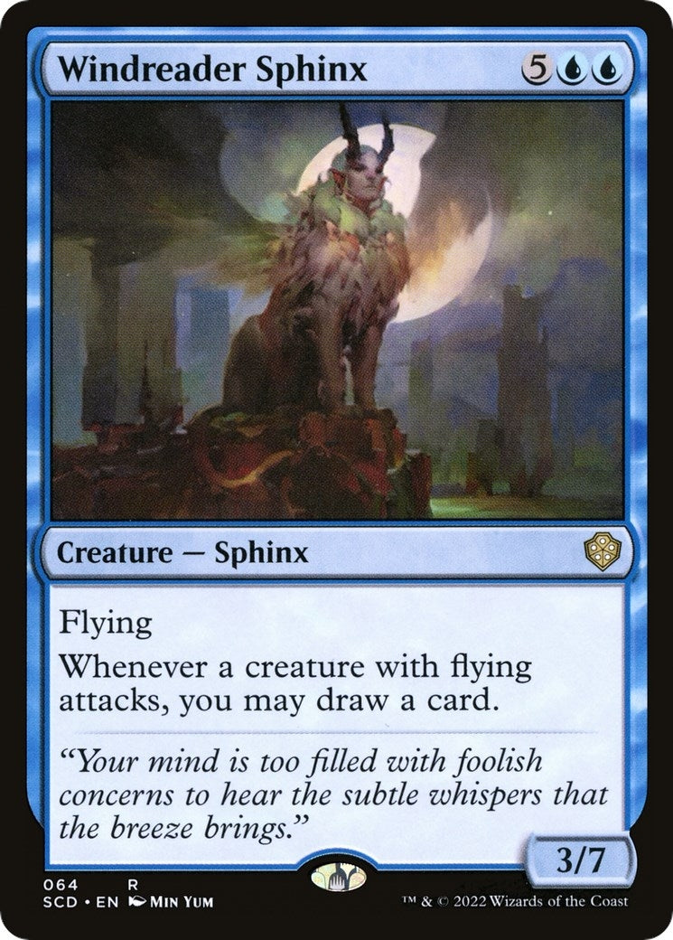 Windreader Sphinx (64) [SCD] - MTG Single