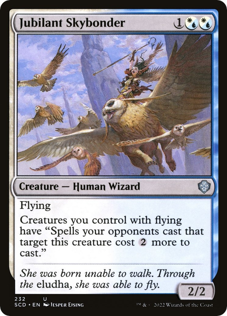 Jubilant Skybonder (232) [SCD] - MTG Single