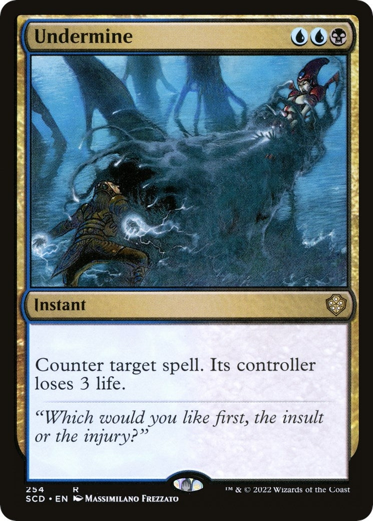 Undermine (254) [SCD] - MTG Single