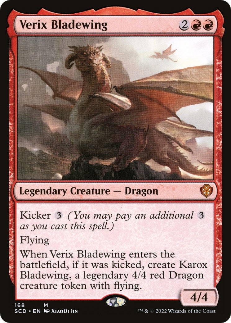 Verix Bladewing (168) [SCD] - MTG Single